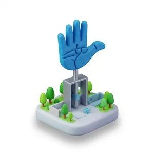 Chandigarh 3D illustration