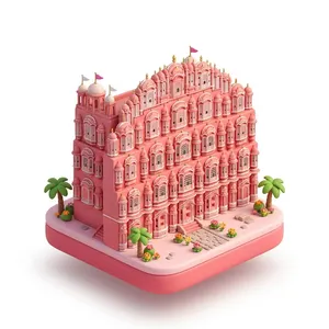 Jaipur 3D illustration