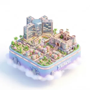 Surat 3D illustration